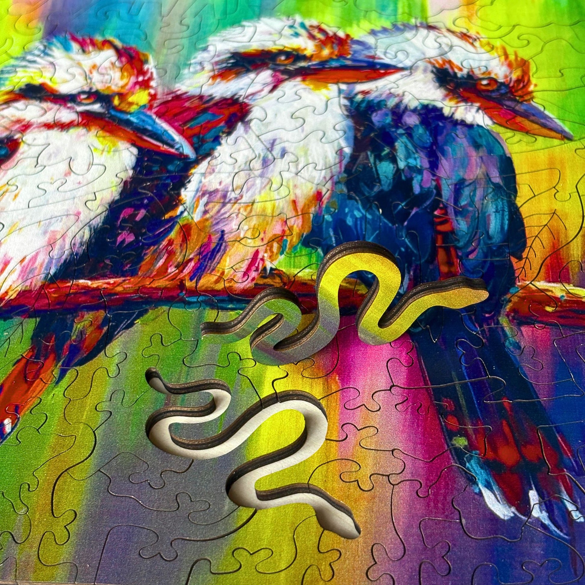 197 Pieces - 3Kookaburras - Original artwork