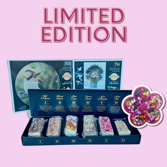 Kookaburra / Emu and Luxury Nougat Bundle
