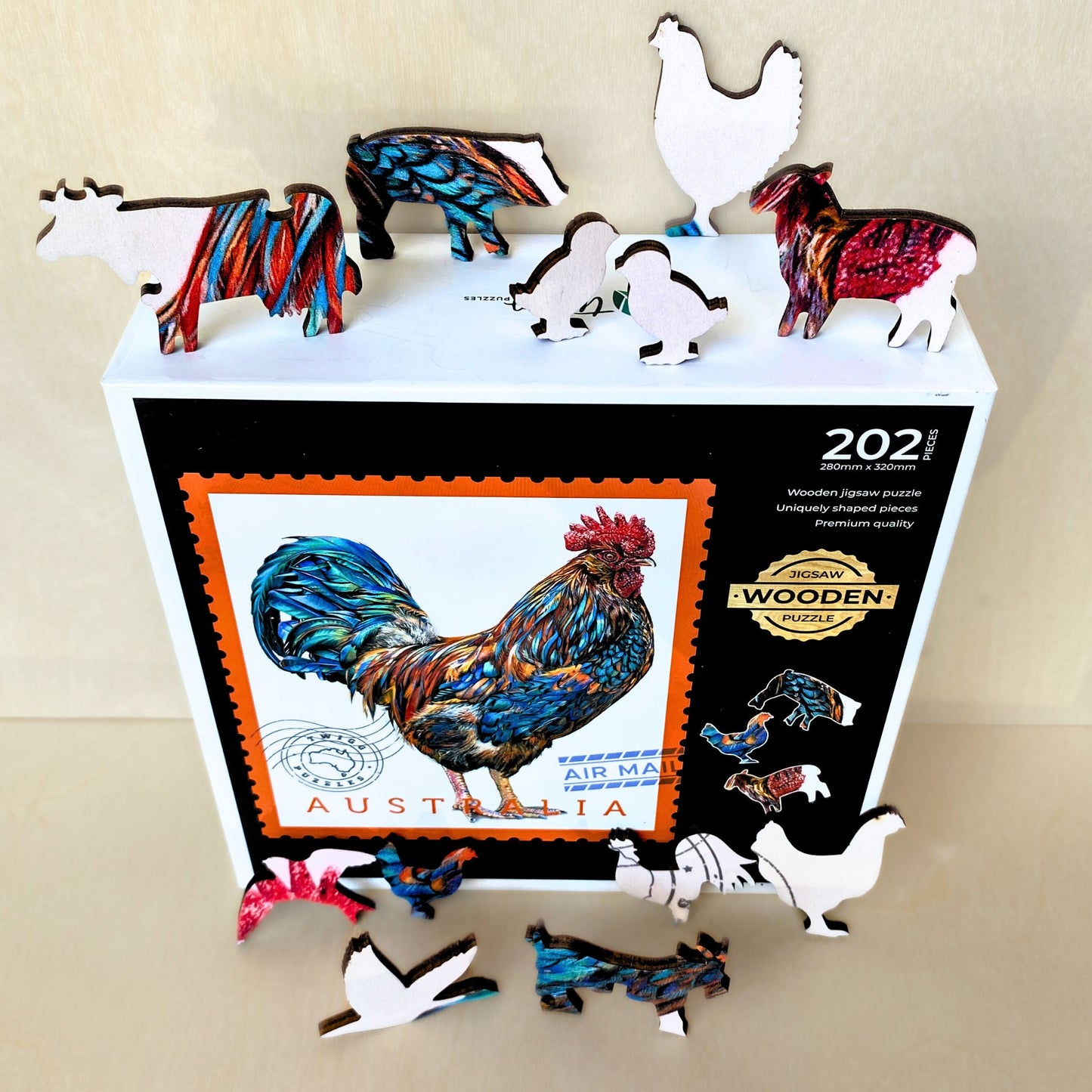 202-pieces - Chook - Sally Edmonds