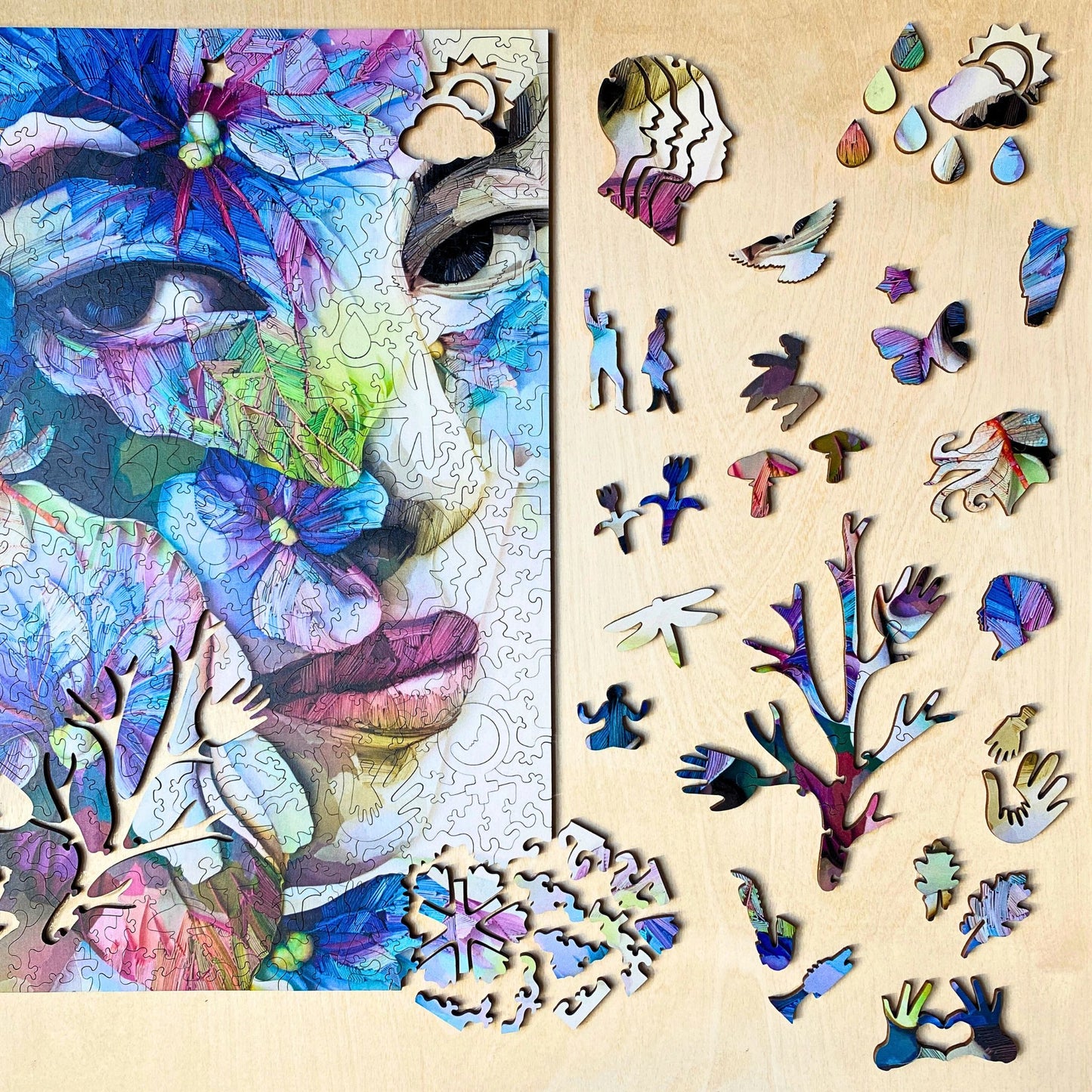 388 pieces - A Special Girl - Original Artwork