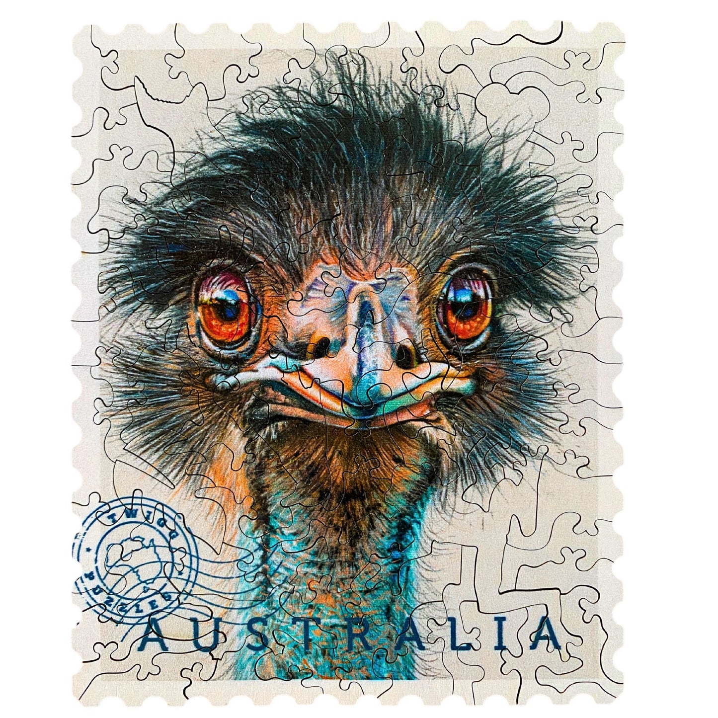 74 pieces - Emu - Sally Edmonds Original Artwork